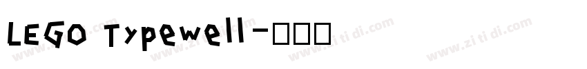LEGO Typewell字体转换 LEGO Typewell字体转换